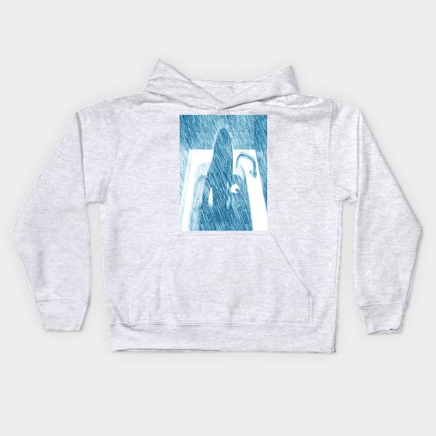 Depression Kids Hoodie by Banyu_Urip